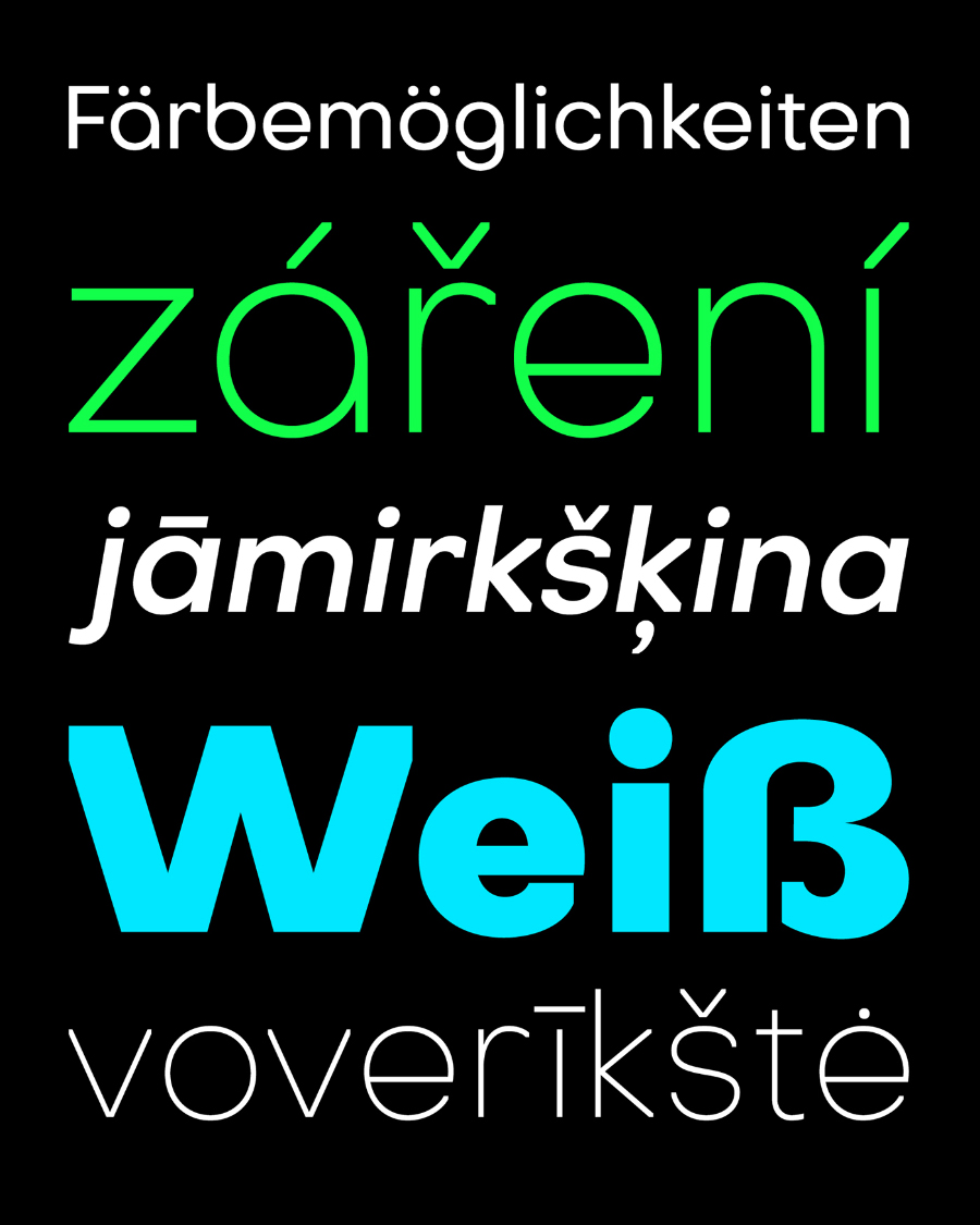 Octarine Font Family