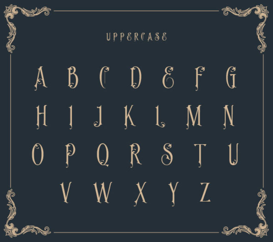 Prince of Java Typeface