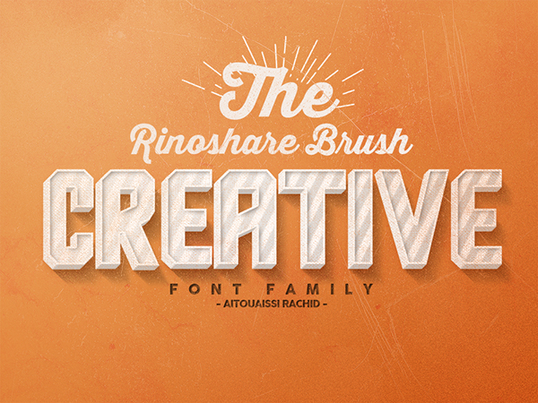 Rinoshare Font Family