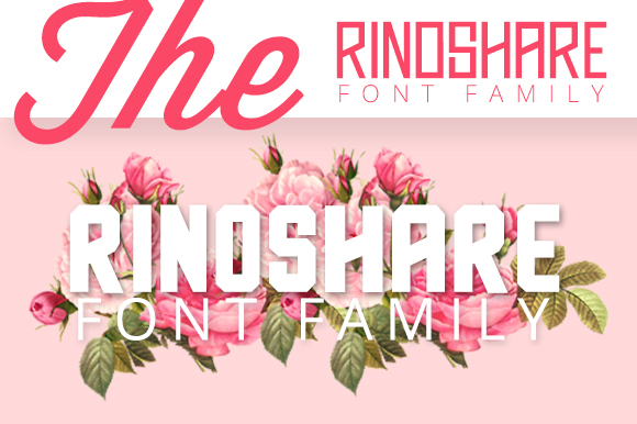 Rinoshare Font Family