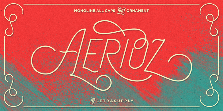 Aerioz Typeface