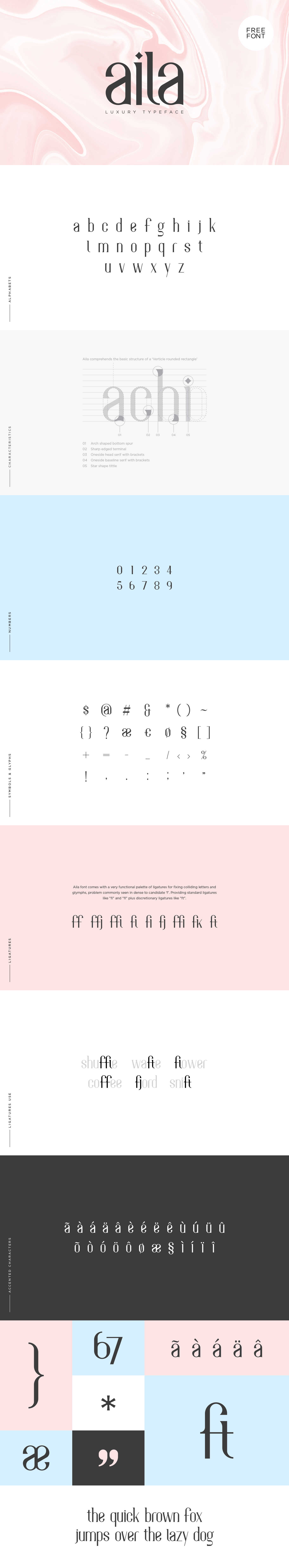 Aila Typeface