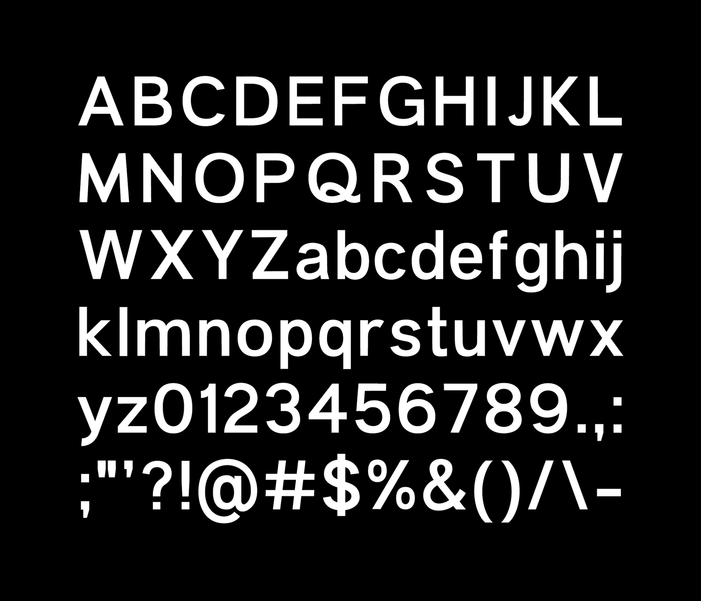 Anderson Grotesk Typeface