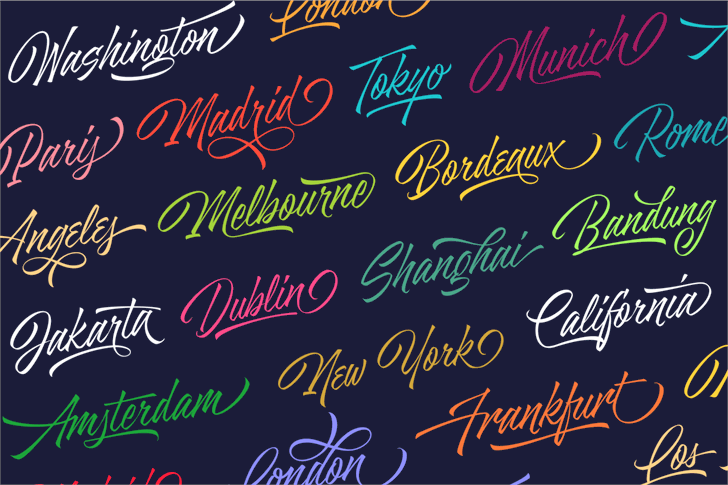 Azkia Script Font