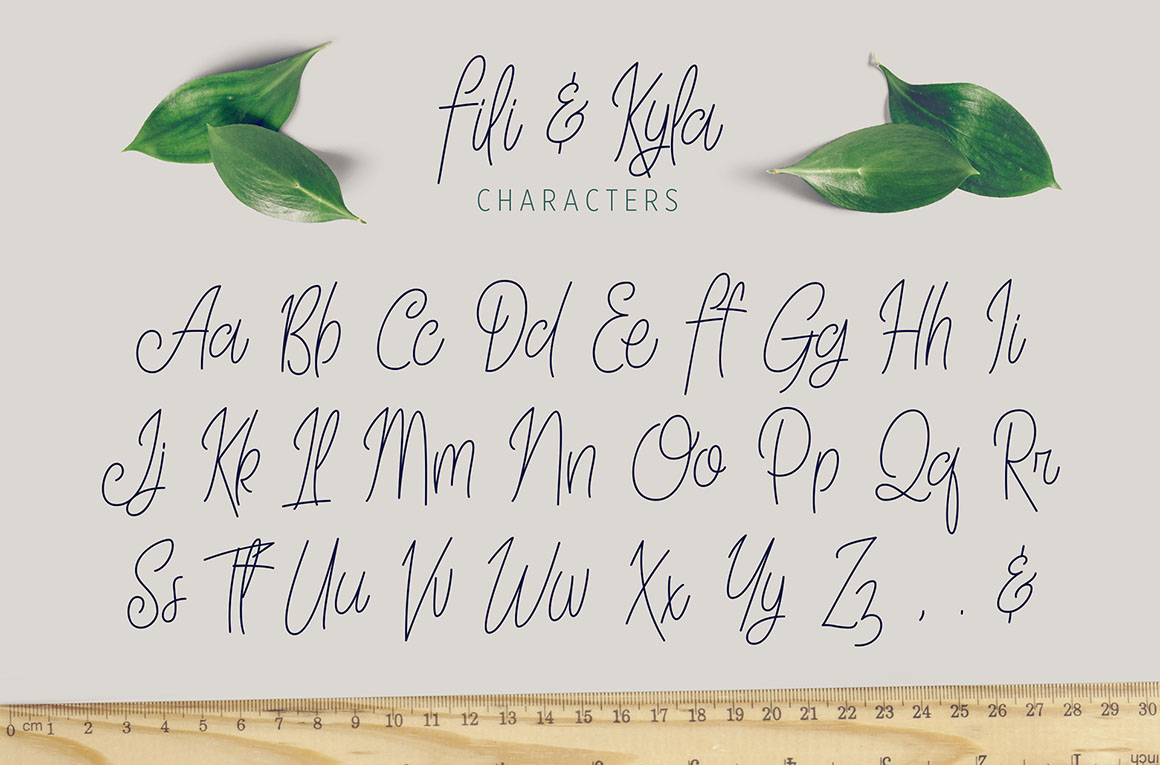 Fili & Kyla Script Font