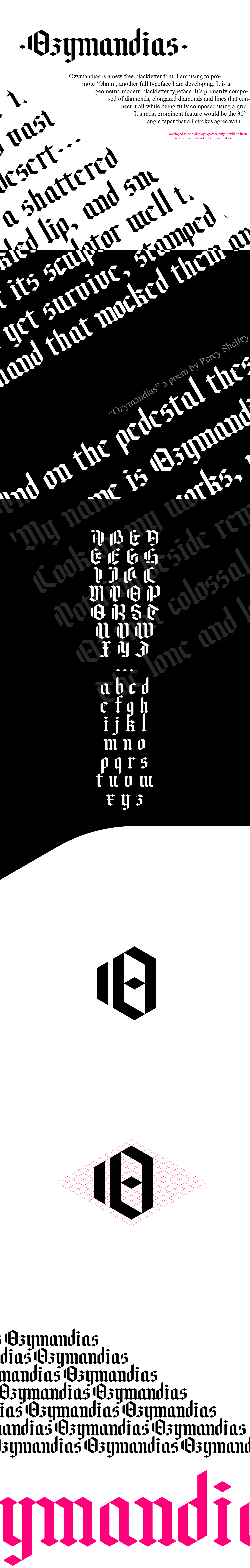 Ozymandias Typeface