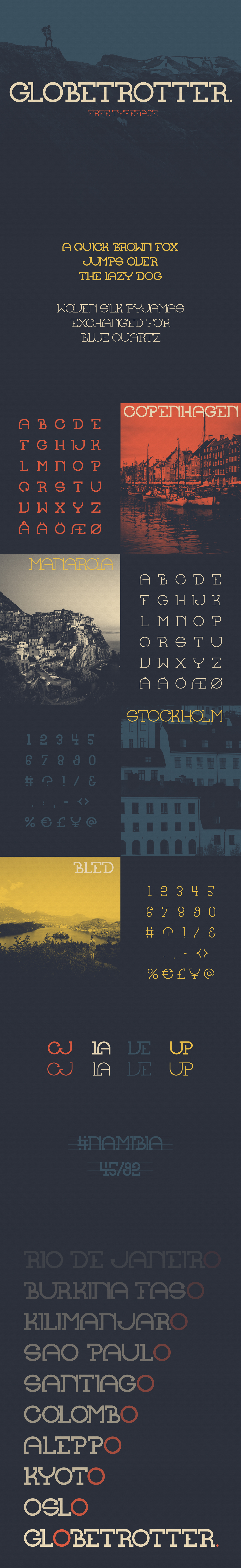 Globetrotter Typeface