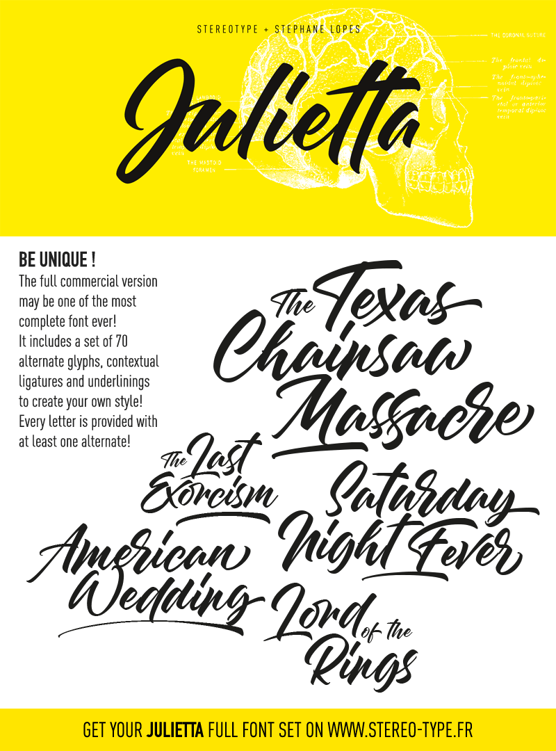 Julietta Script Font