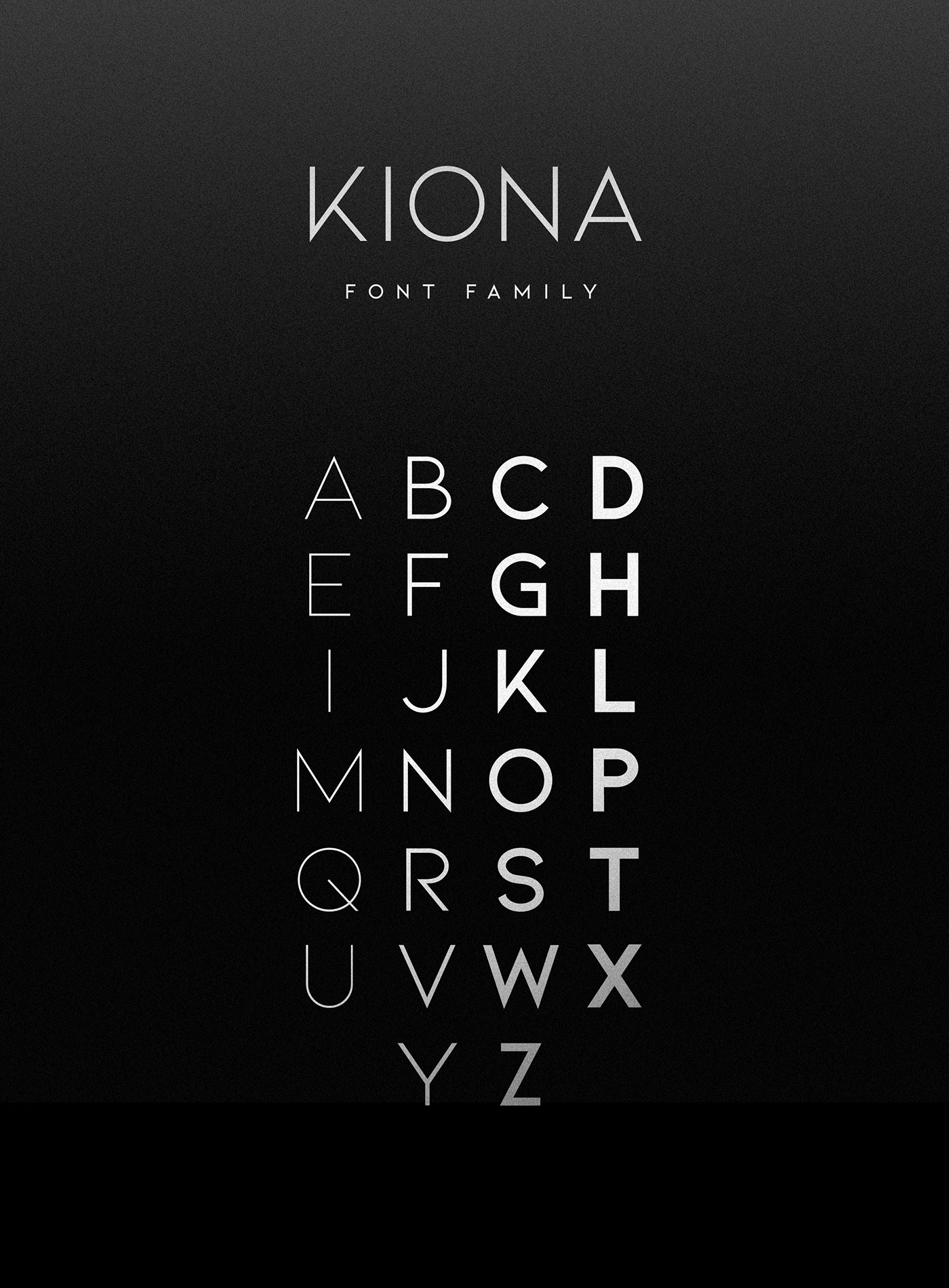 Kiona Font Family