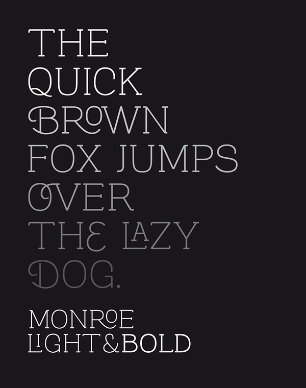 Monroe Typeface