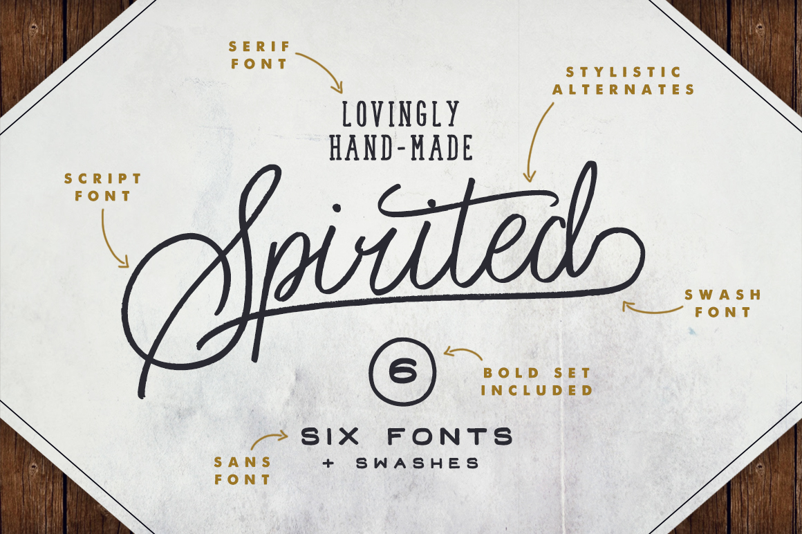 Spirited Font Family