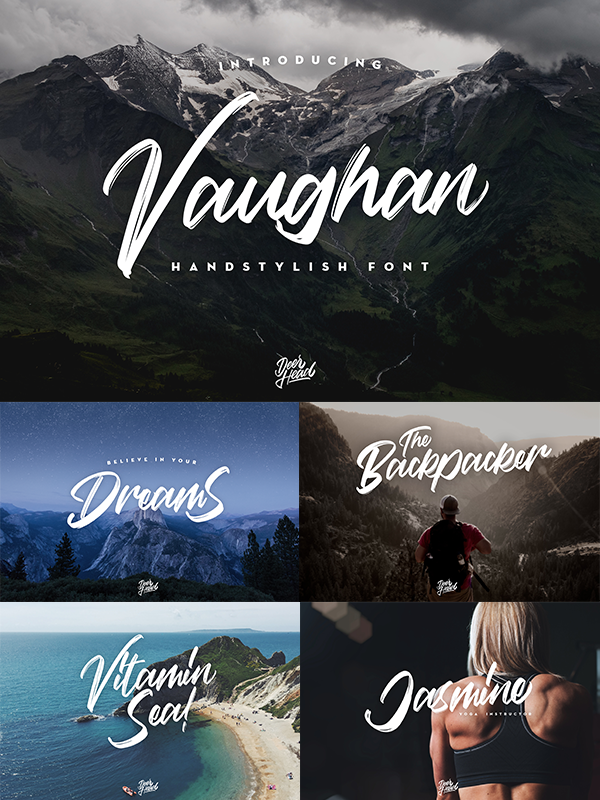 Vaughan Handstylish Font