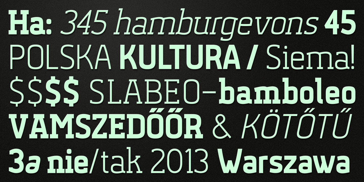 Vitali Font Family