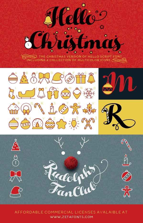 Hello Christmas Script Font