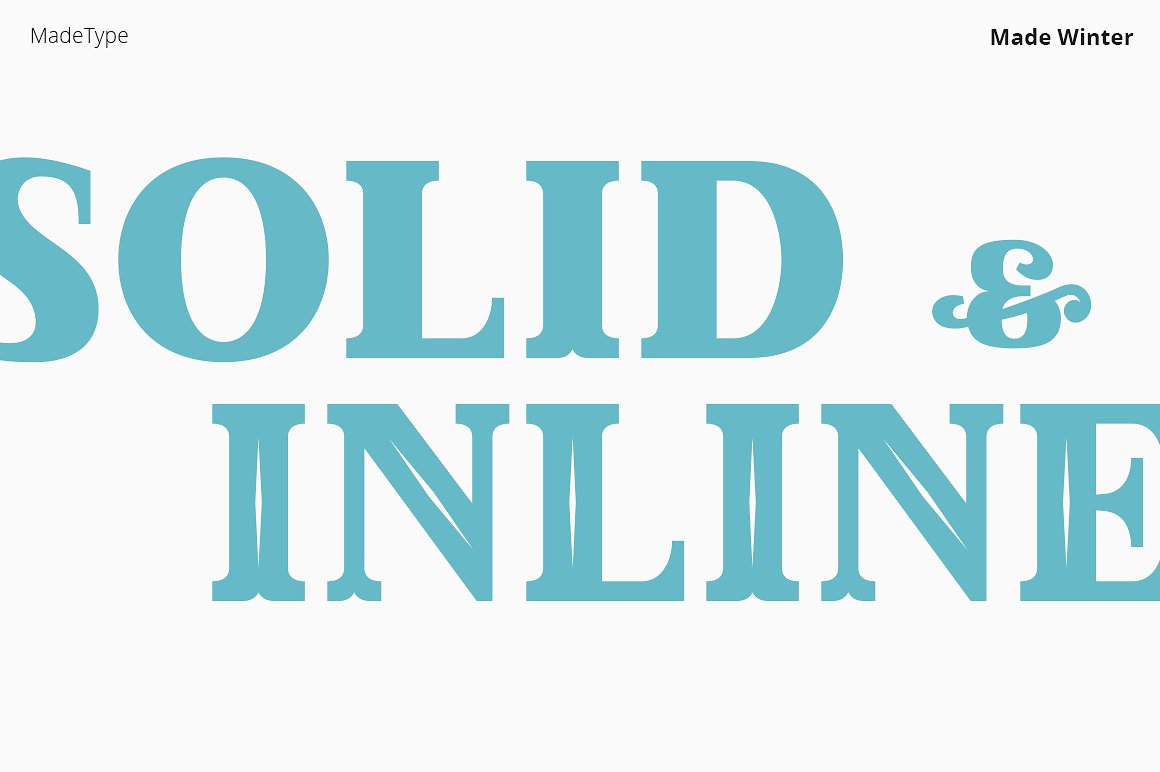 MADE Winter Typeface