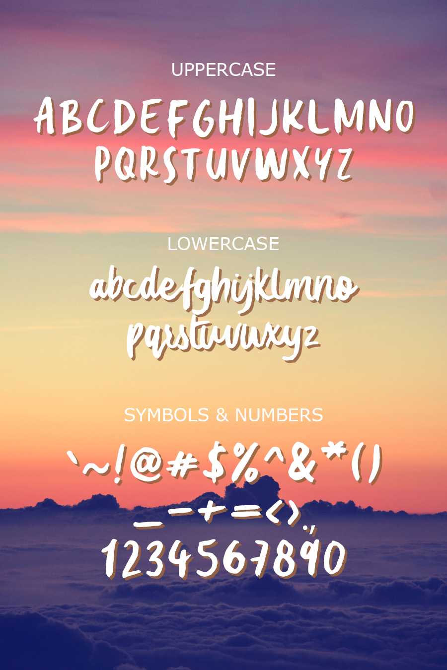 Summer Love Brush Font