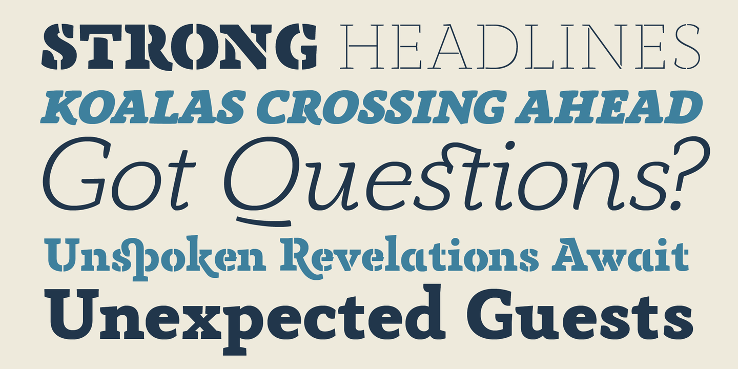 Anaphora Font Family