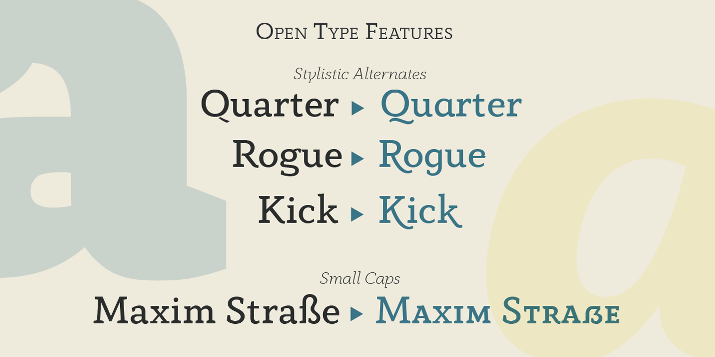 Anaphora Font Family