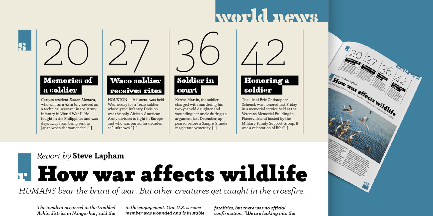 Anaphora Font Family