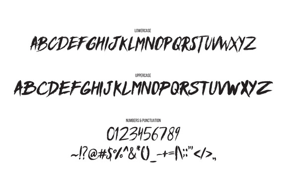 Begundal Brush Font