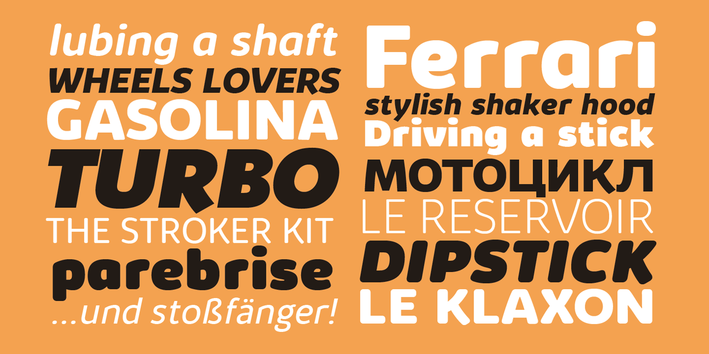 Kabrio Font Family