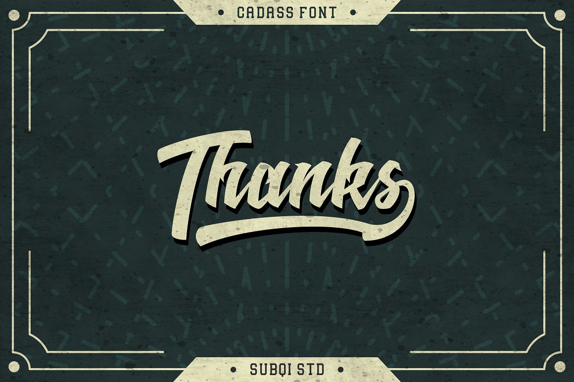 Cadass Script Font