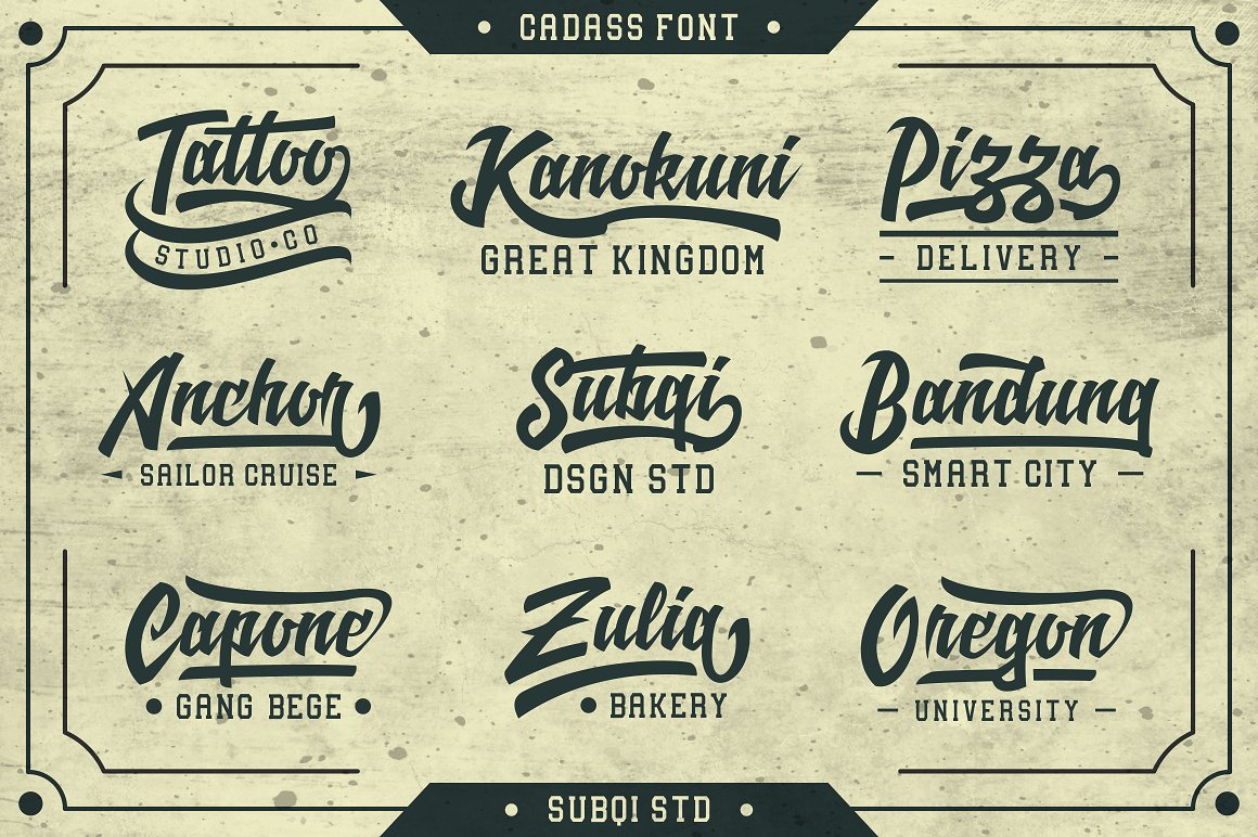 Cadass Script Font