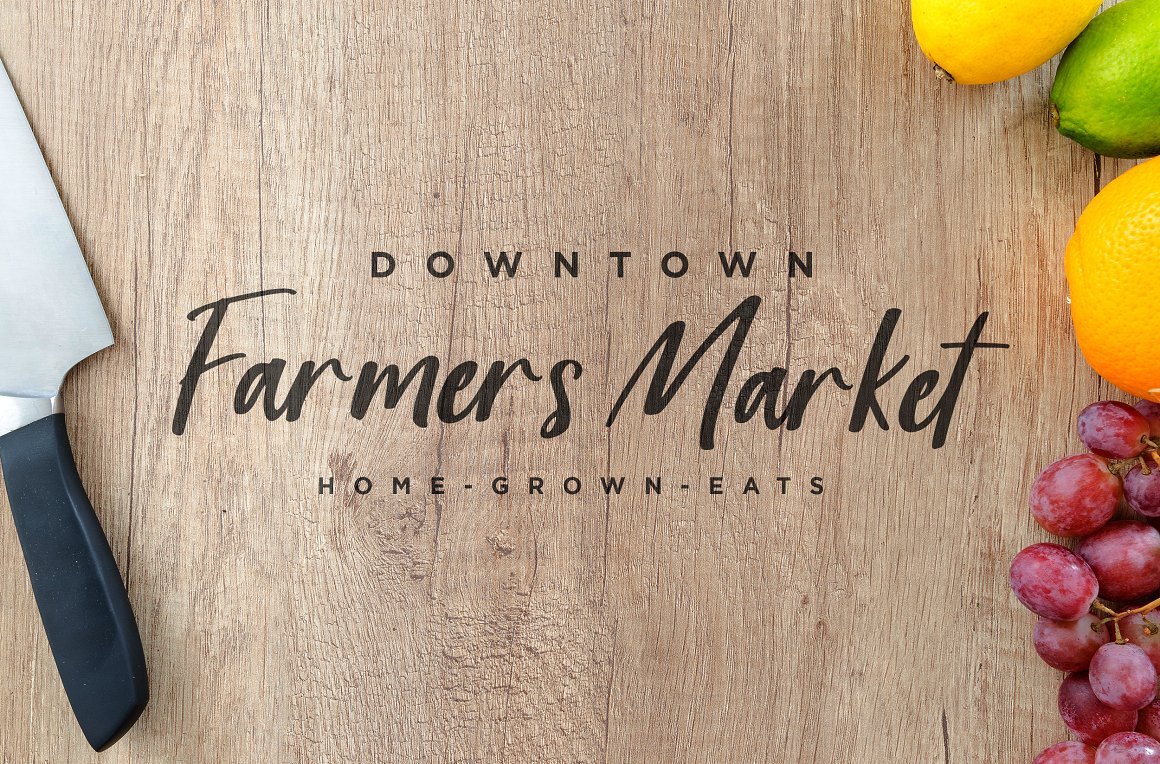 Harvest Barn Script Font