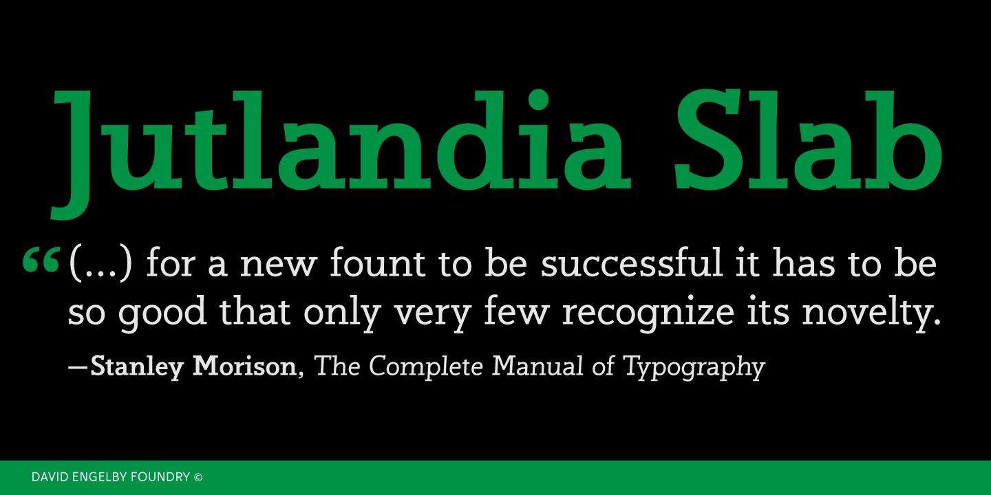 Jutlandia Slab Font Family