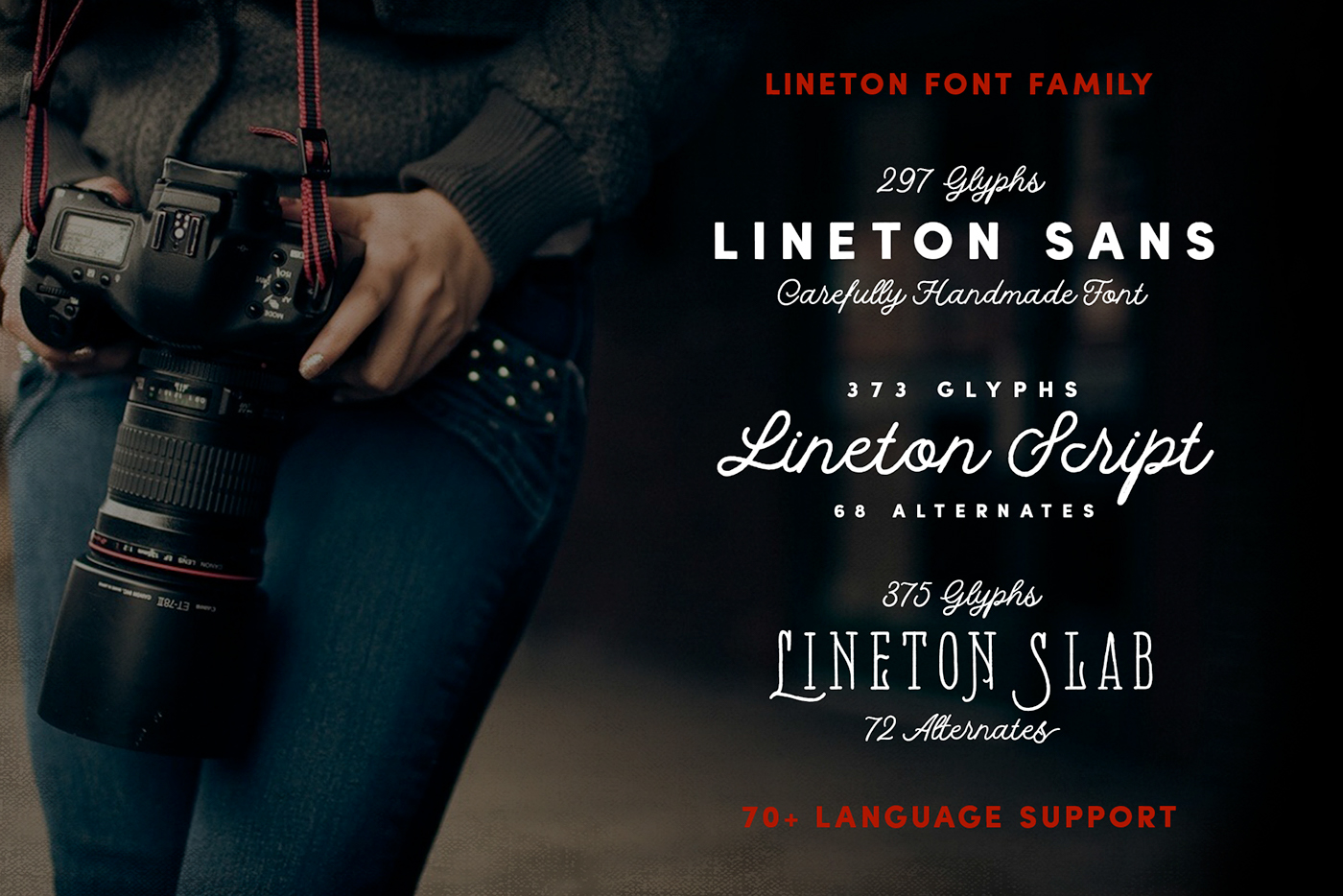 Lineton Font Family