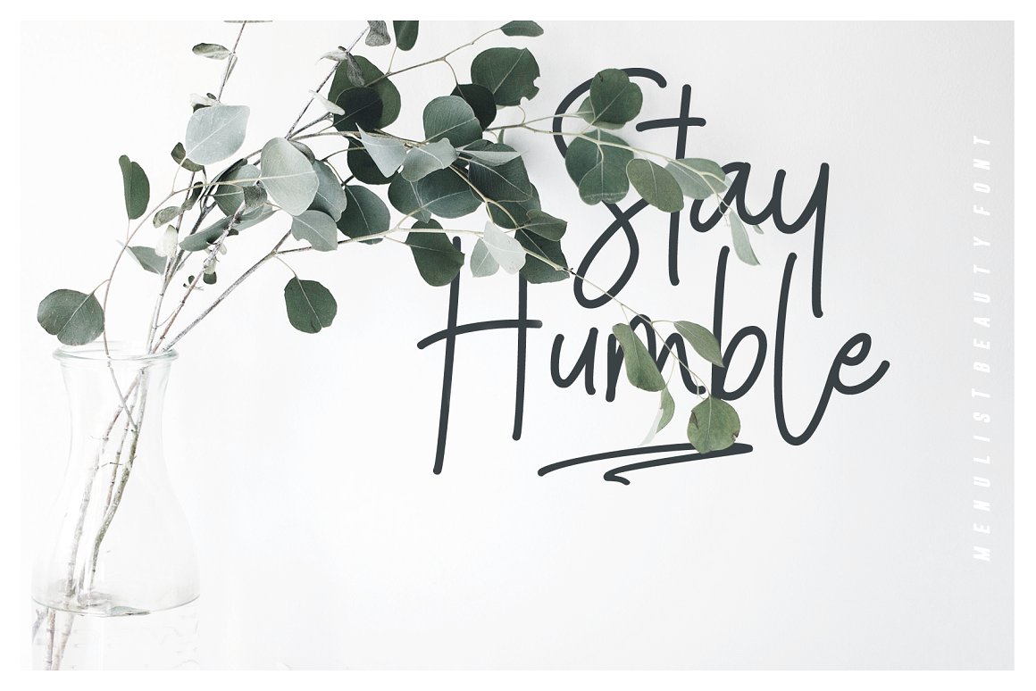 Menulist Beauty Handwritten Font