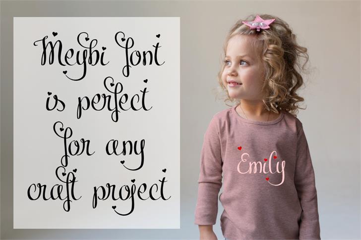 Meybi Script Font