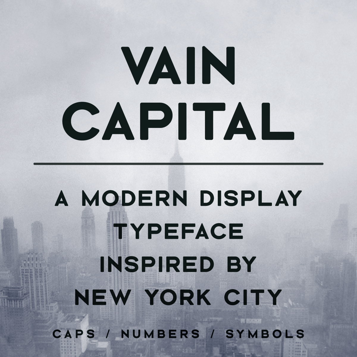 Vain Capital Typeface