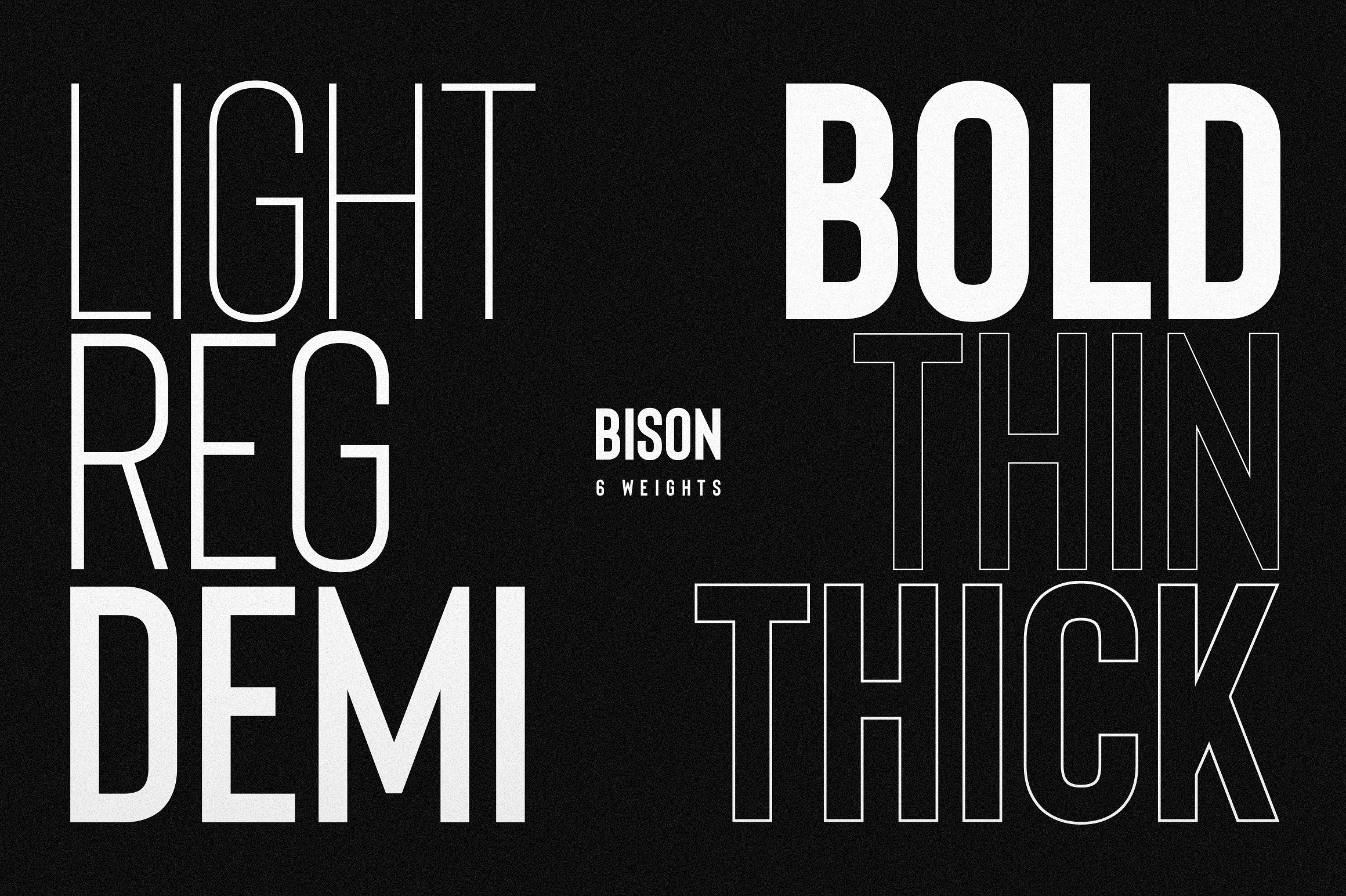 Bison Font Family