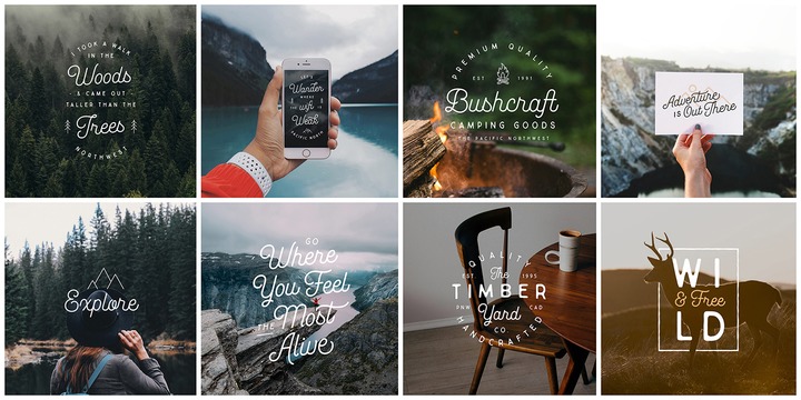 Bushcraft Script Font