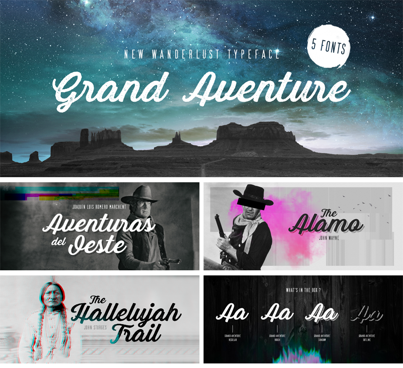 Grand Aventure Script Font