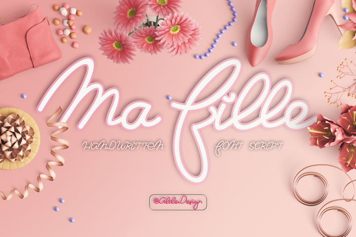 Ma Fille Script Font