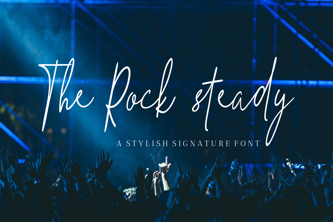 The Hand Style Script Font