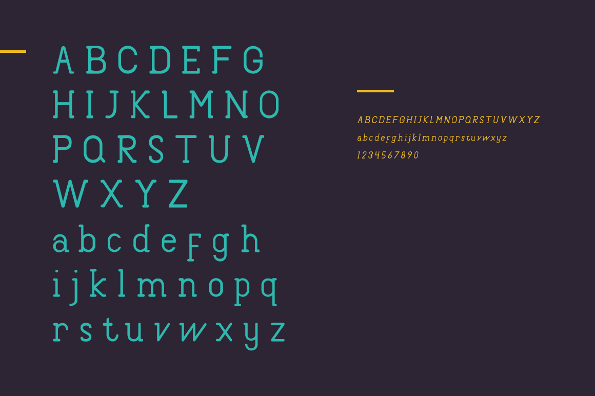 Canaal Slab Light Font