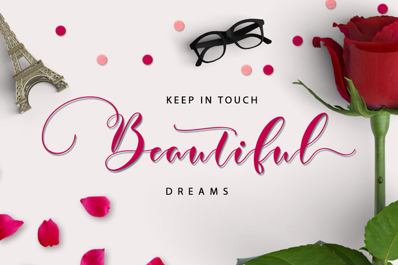 Justmine Script Font