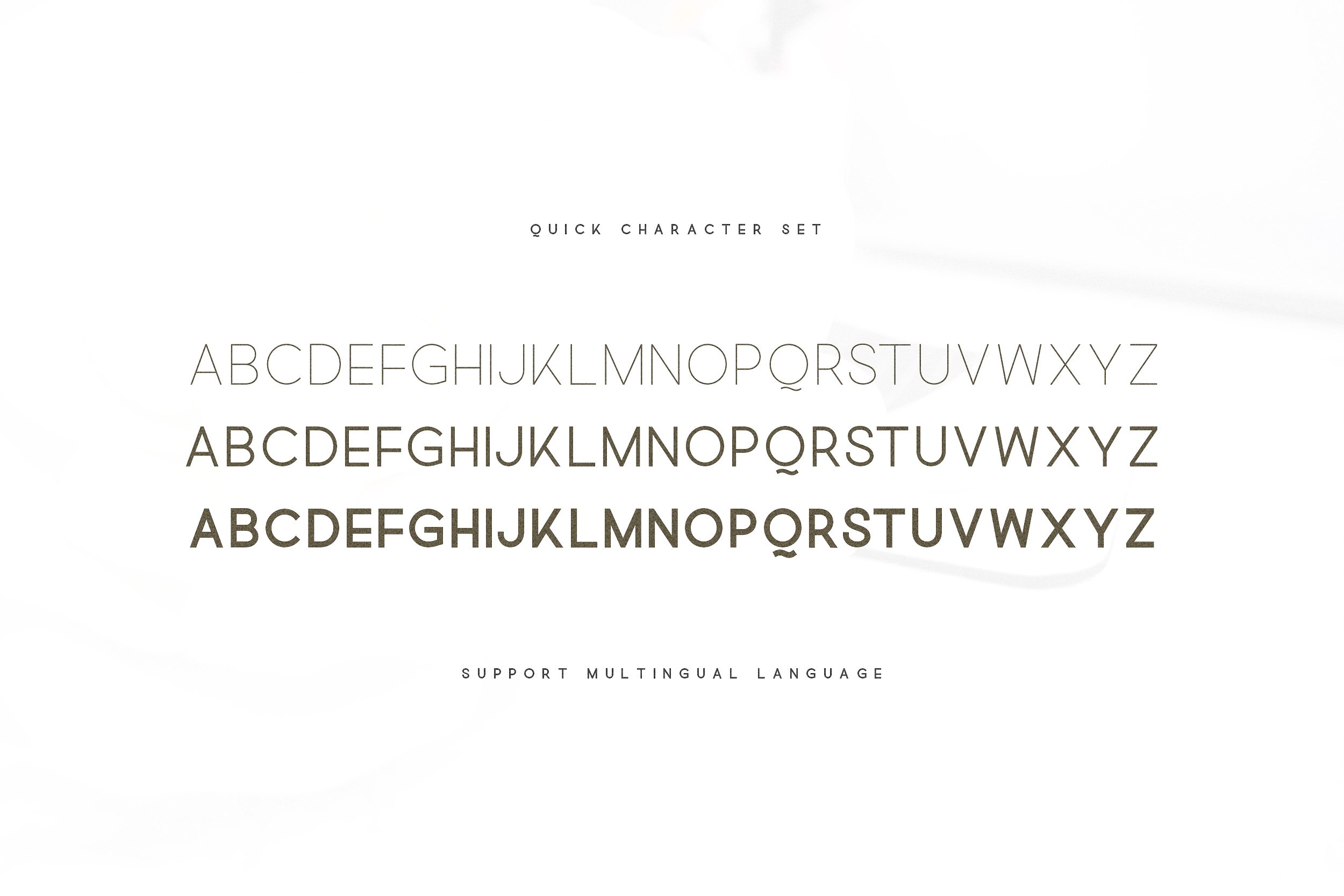 Quick Font Family