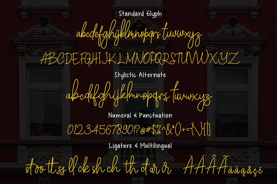 Winchester Signature Font