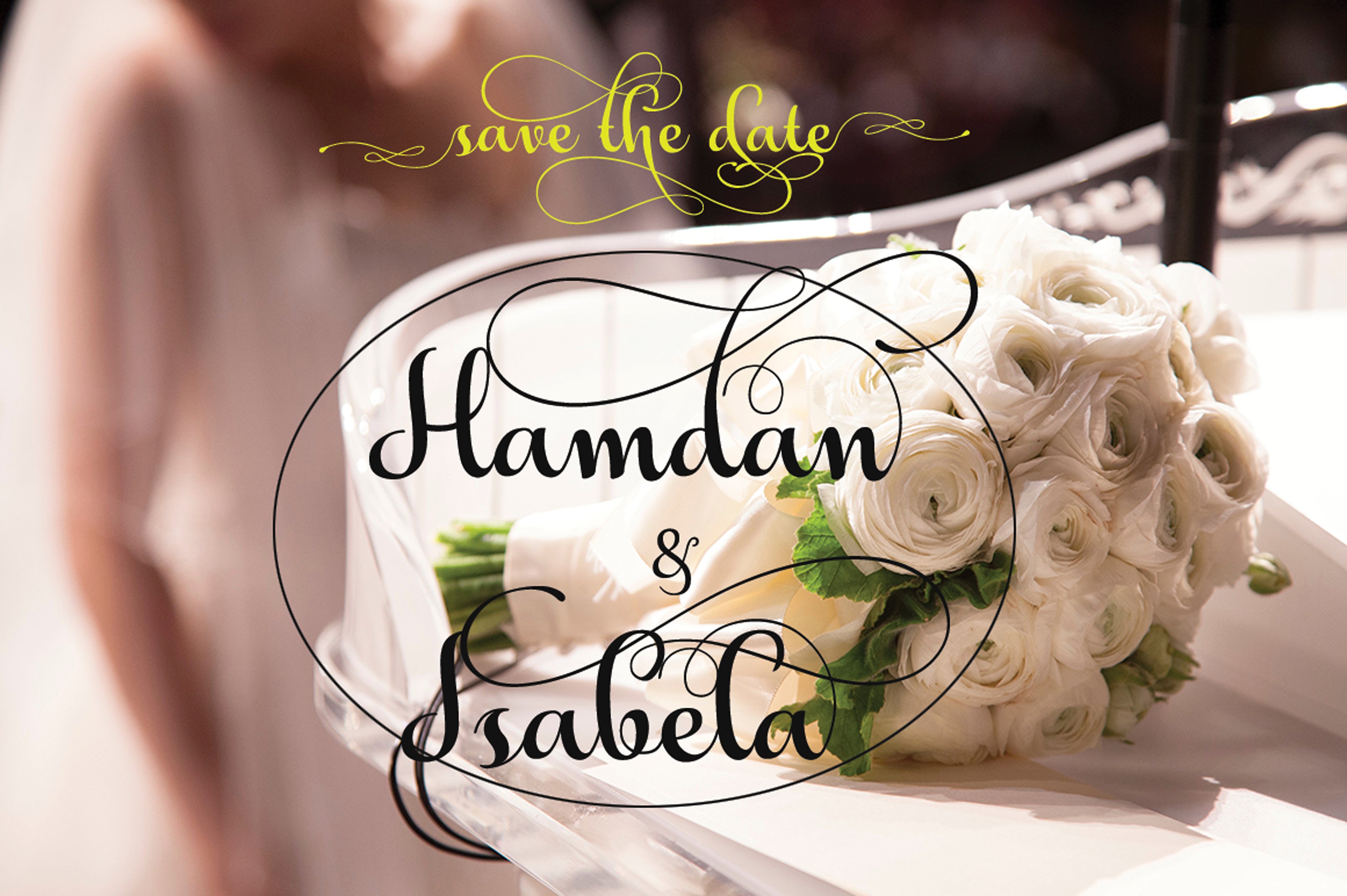 Ihlimia Romantic Script Font