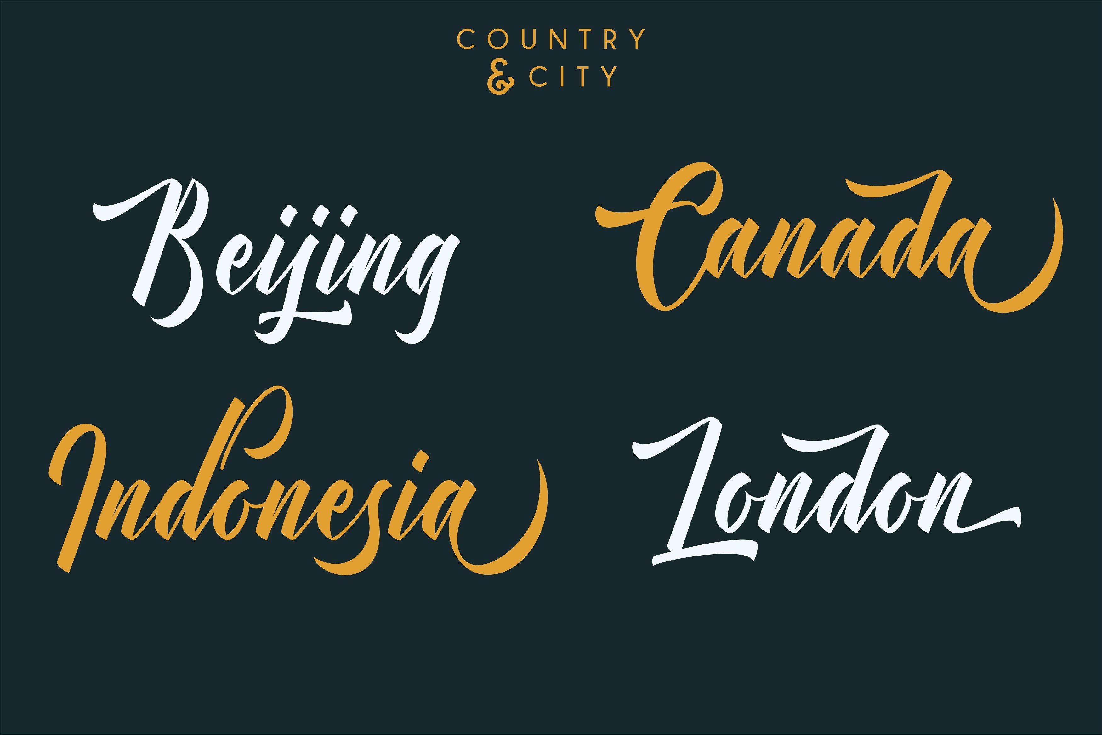 Manhattan Script Font