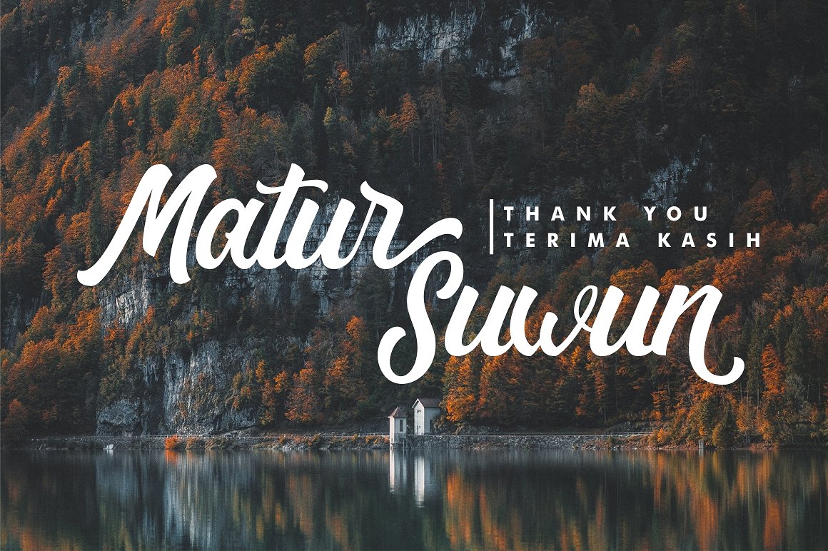 Matane Script Font