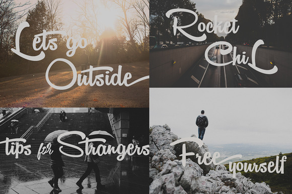 Vantom Script Font