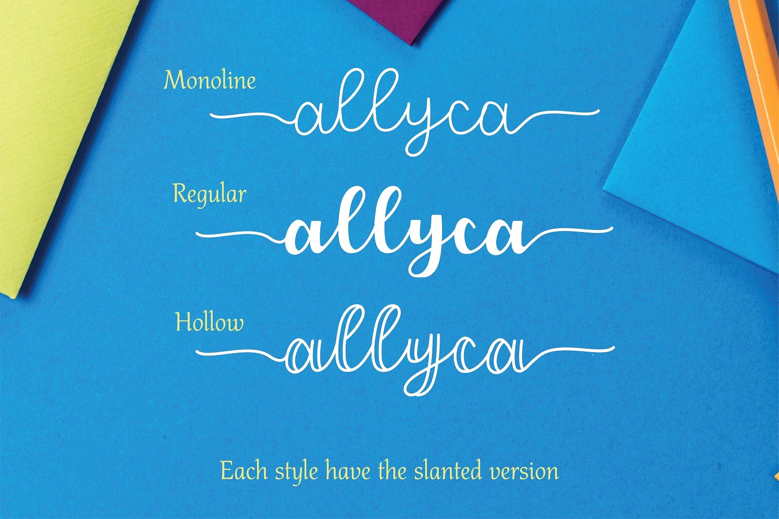 Allyca Font Family