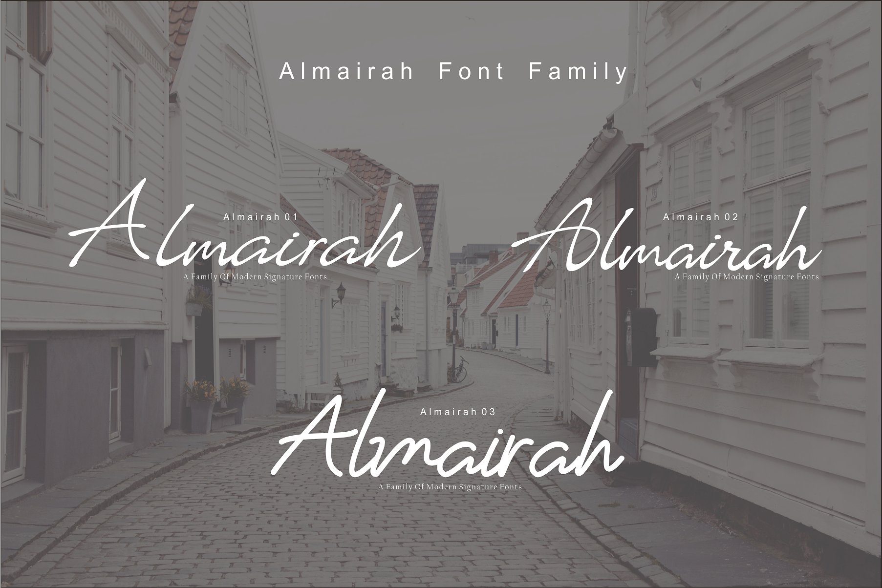 Almairah Script Font Family