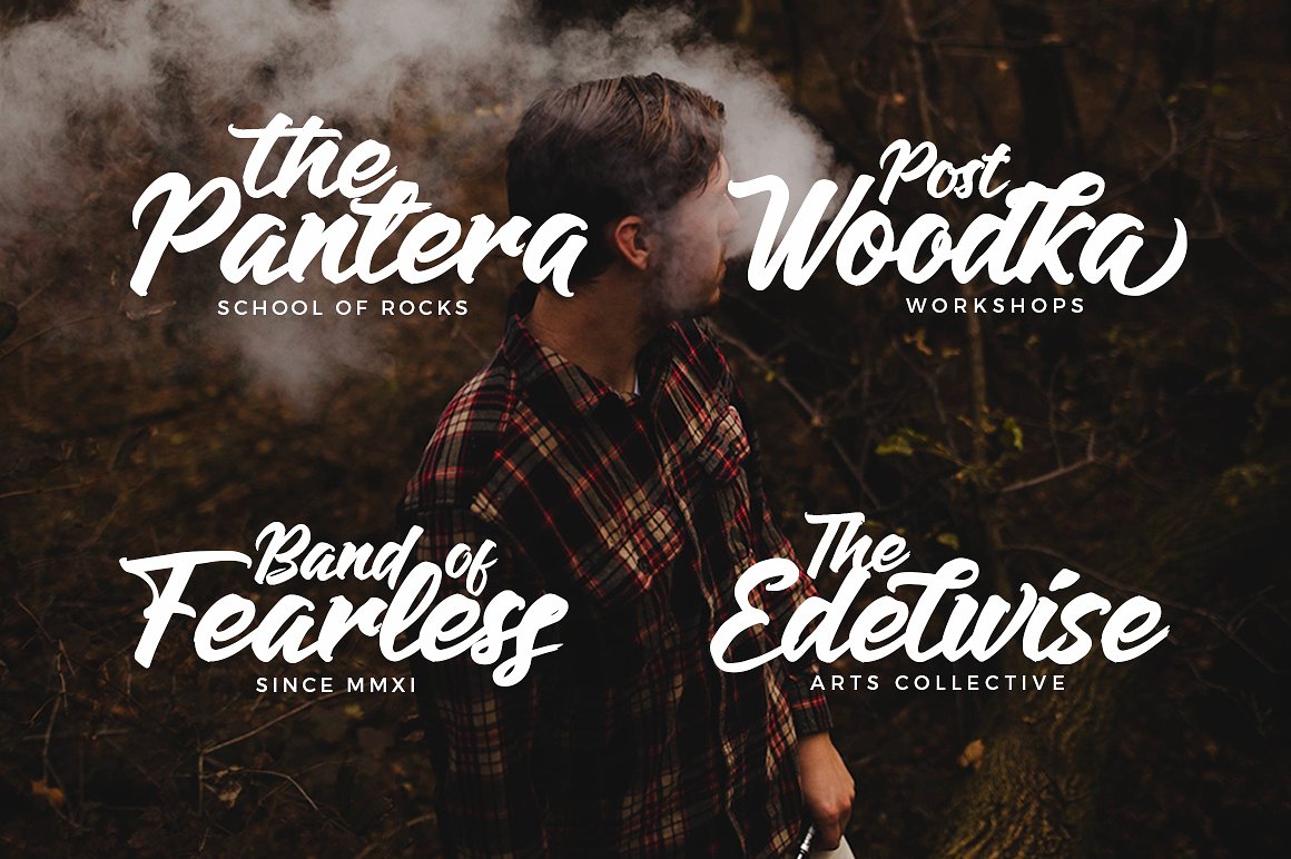 Anthares Handbrush Font