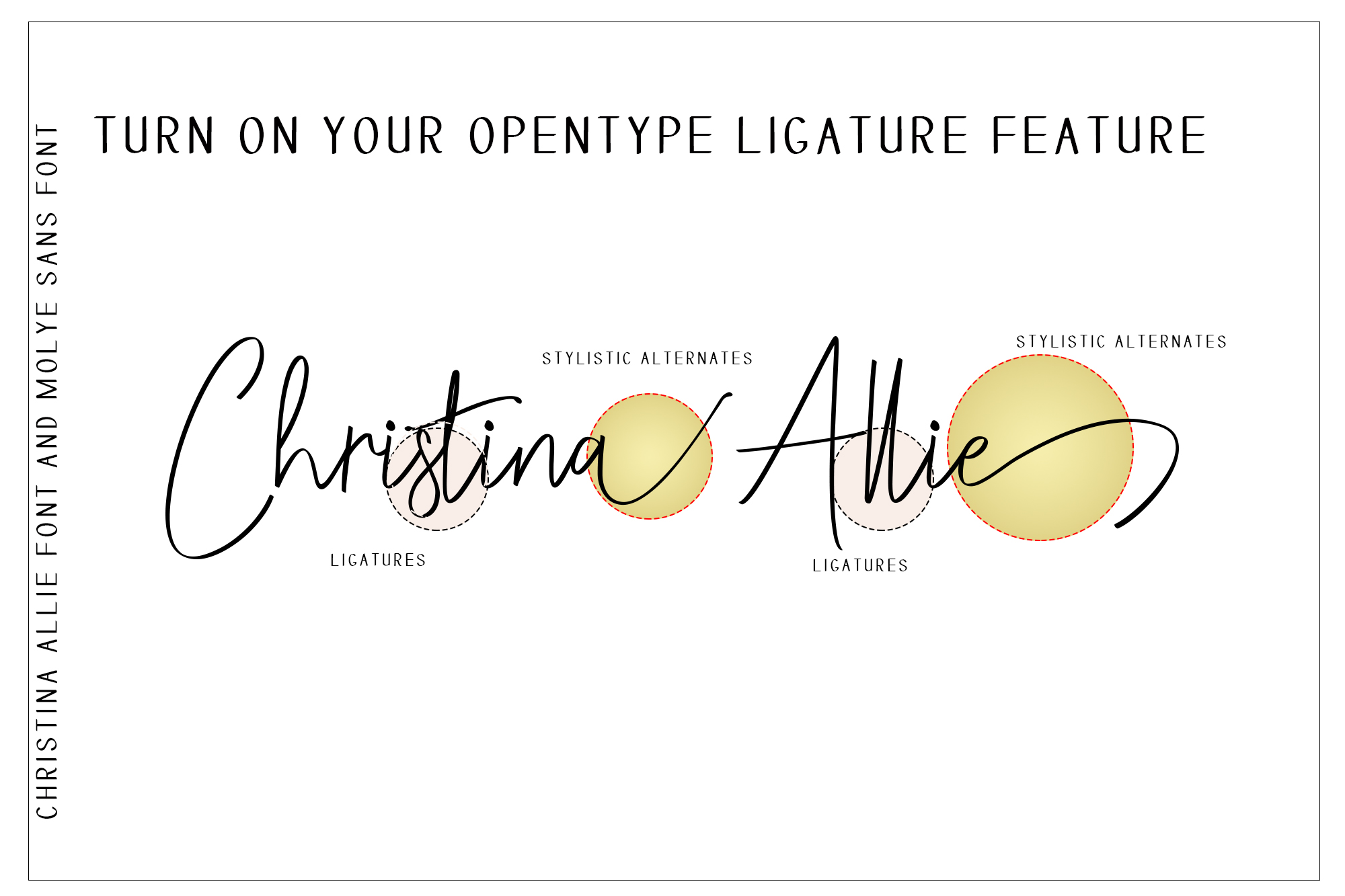 Christina Allie Script Font